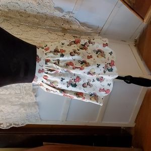 Mommy and me set of 2 precious moments half aprons